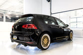 AWE Track Edition Exhaust for VW MK7.5 GTI - Diamond Black Tips - Mounted